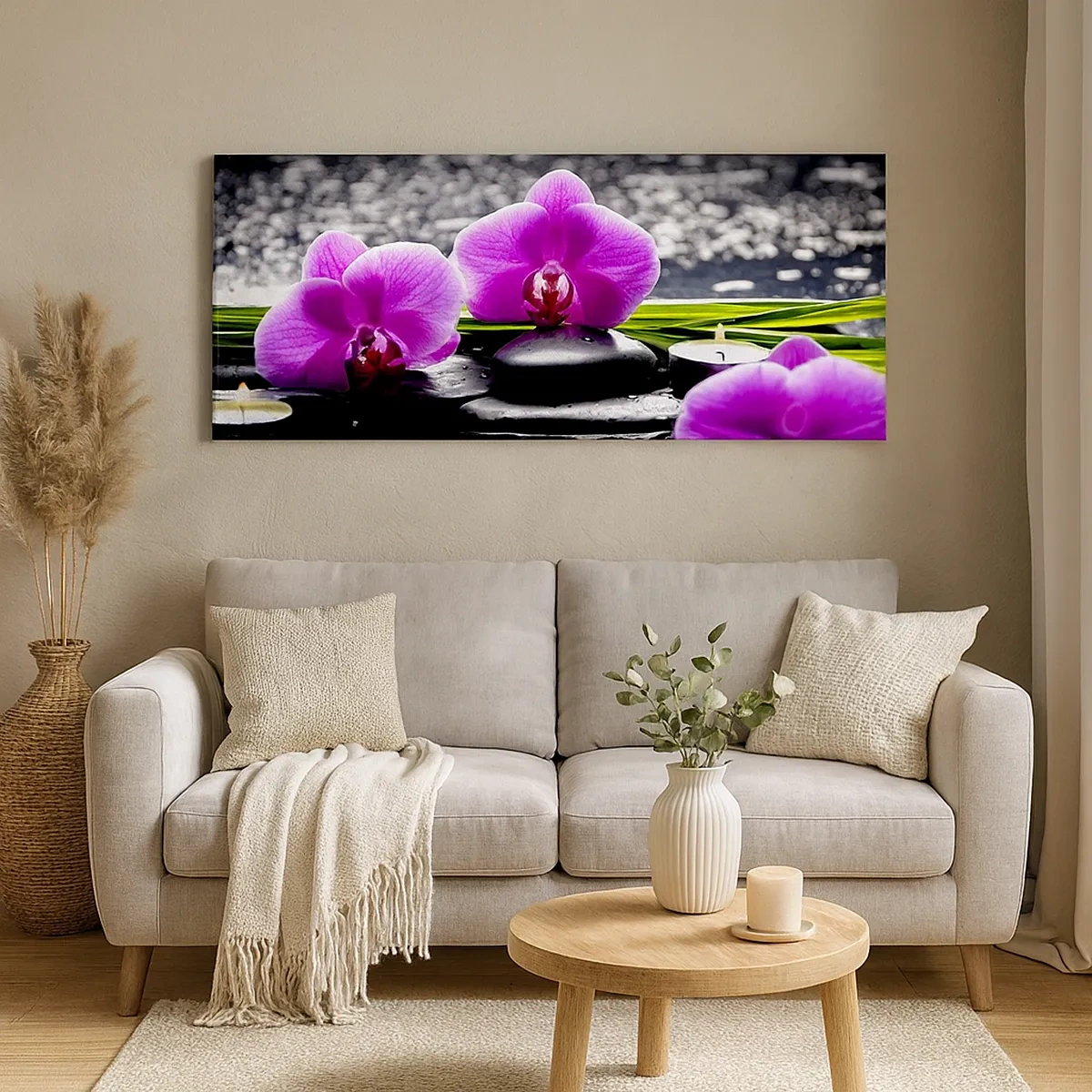 Tablou pe pânză - Să te scufunzi în pace și liniște - 30x30 cm