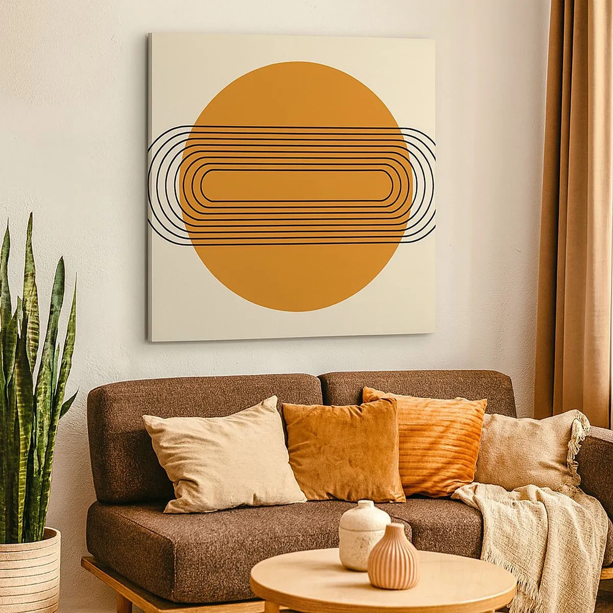 Tablou pe pânză - Planul perfect - 30x30 cm