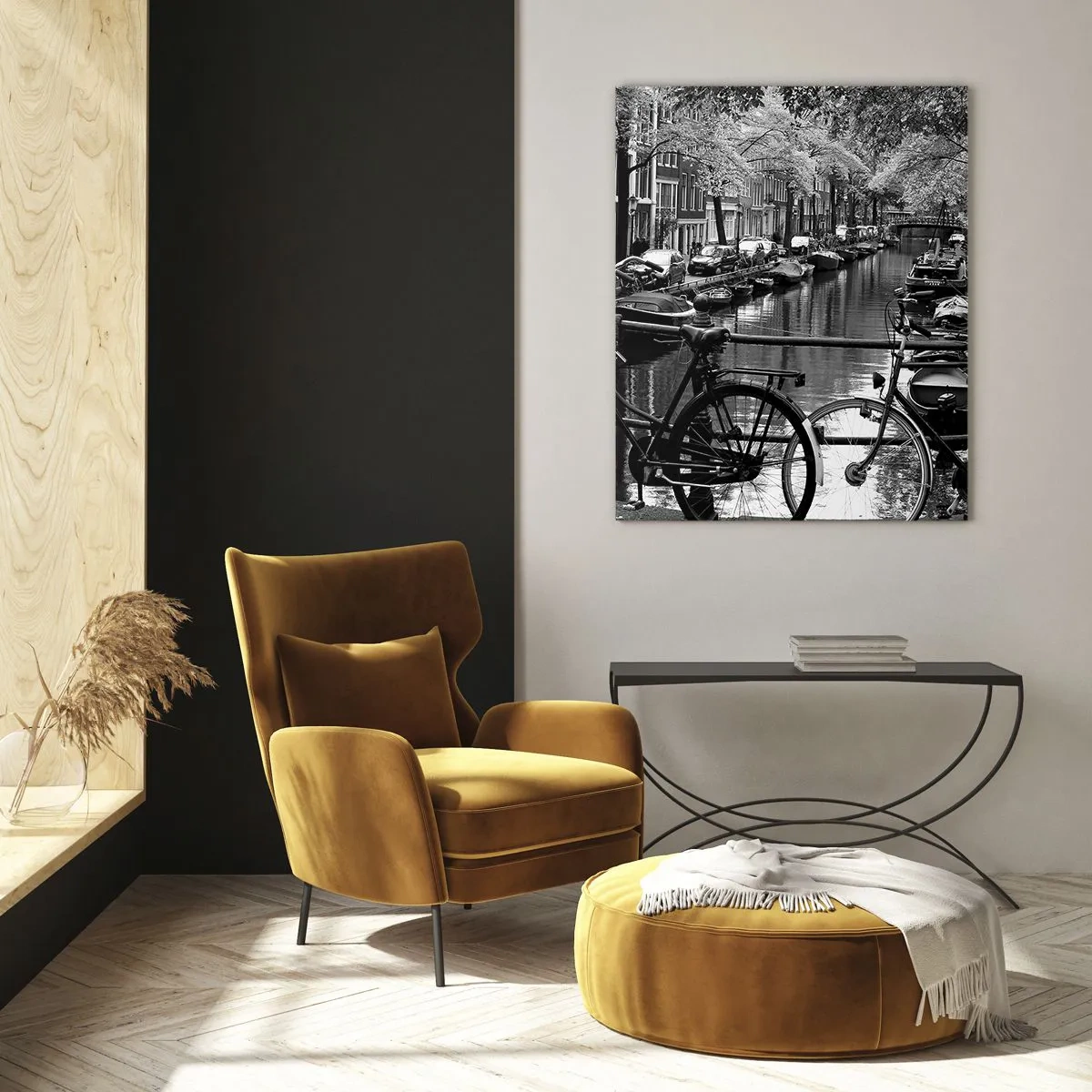 Tablou pe sticlă - O perspectivă foarte olandeză - 50x70 cm