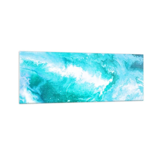 Tablou pe sticlă - În nucleul elementului - 140x50 cm