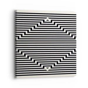Tablou pe pânză - Iluzie geometrică - 30x30 cm