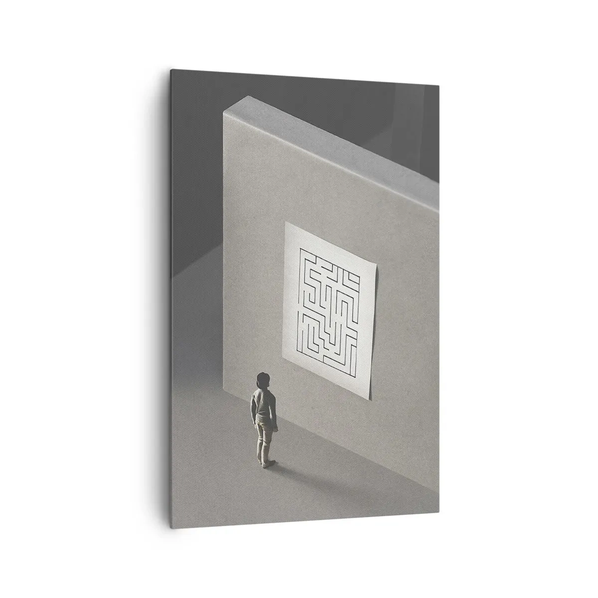 Tablou pe pânză - Dar unde sunt? - 80x120 cm