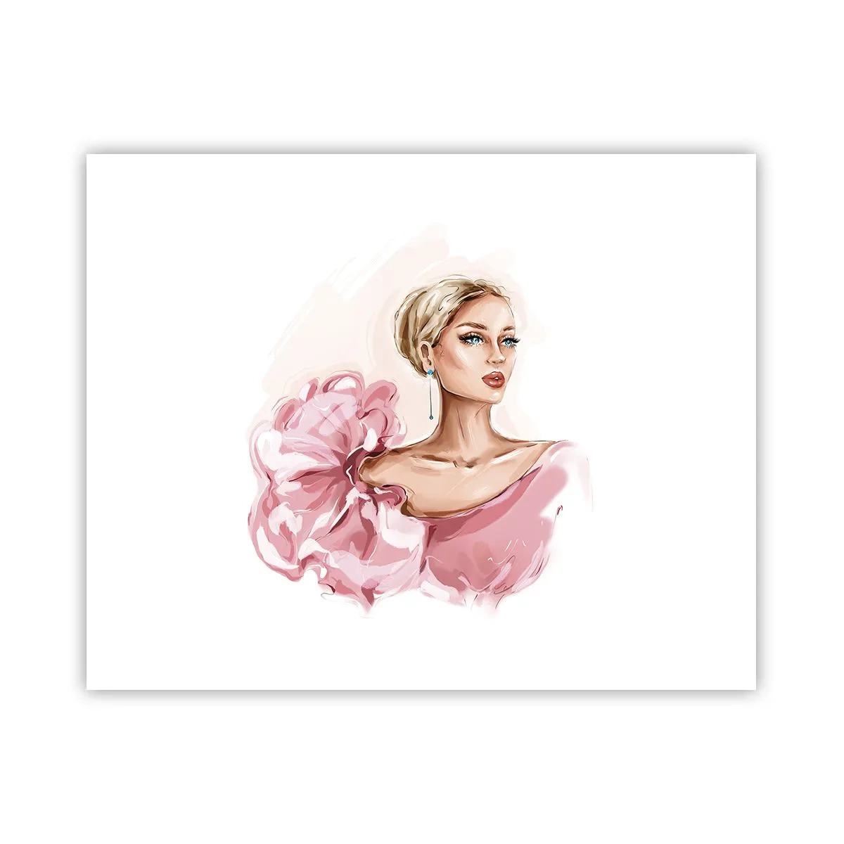 Poster - Așa cum a fost pictată... - 50x40 cm