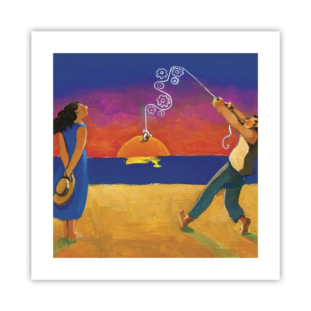 Poster - Mai mult decât o stea din cer - 40x40 cm