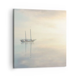 Tablou pe pânză - În tăcerea mării - 60x60 cm