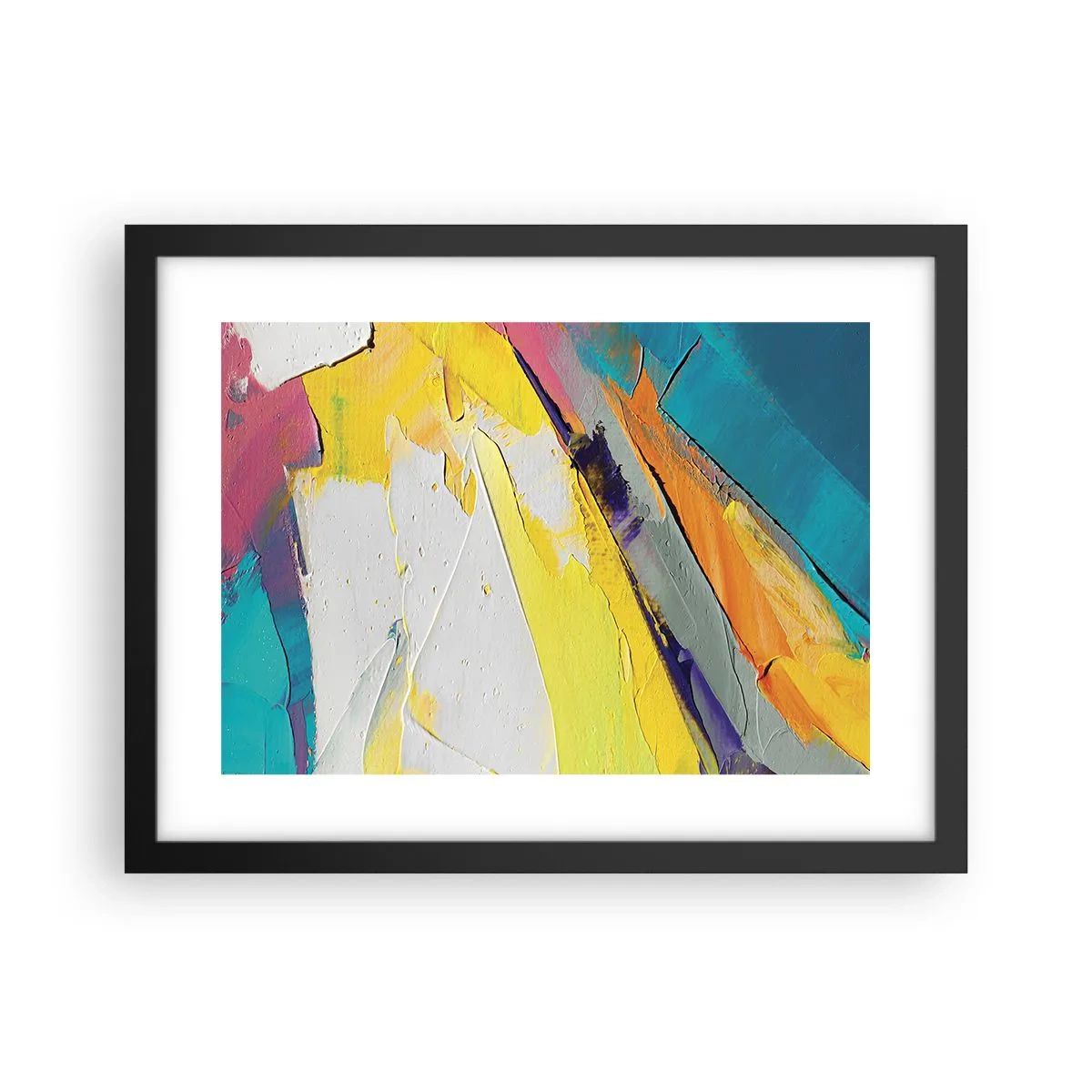 Poster în ramă neagră - Anatomia luminii - 40x30 cm