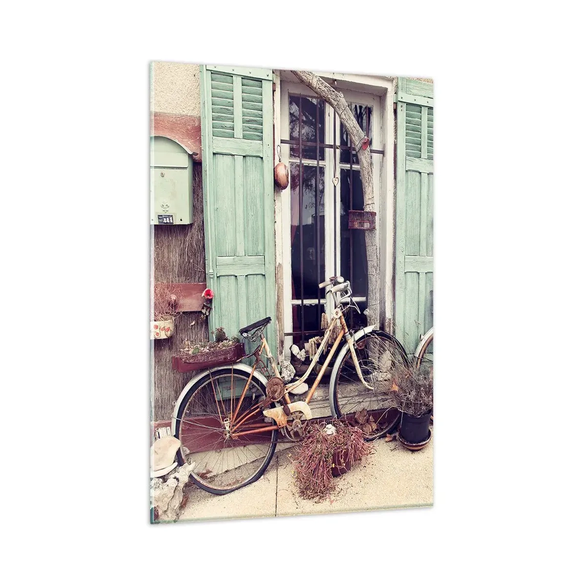 Tablou pe sticlă - Trăiască provincia! - 80x120 cm