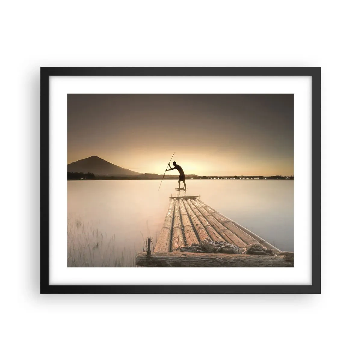 Poster în ramă neagră - Înainte de odihnă - 50x40 cm