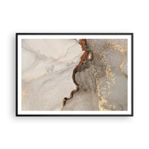 Poster în ramă neagră - La granița culorilor - 100x70 cm