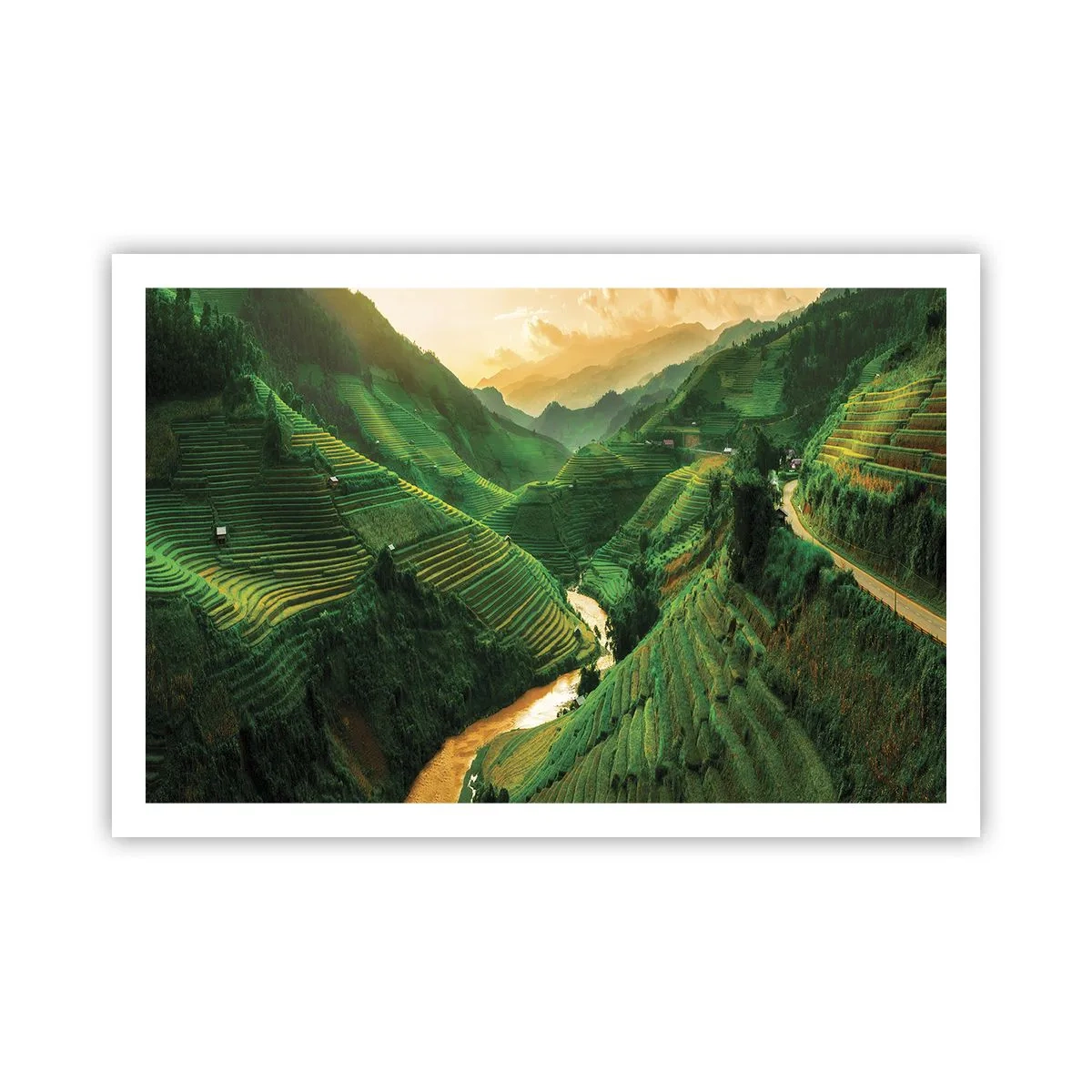 Poster - Valea vietnameză - 91x61 cm