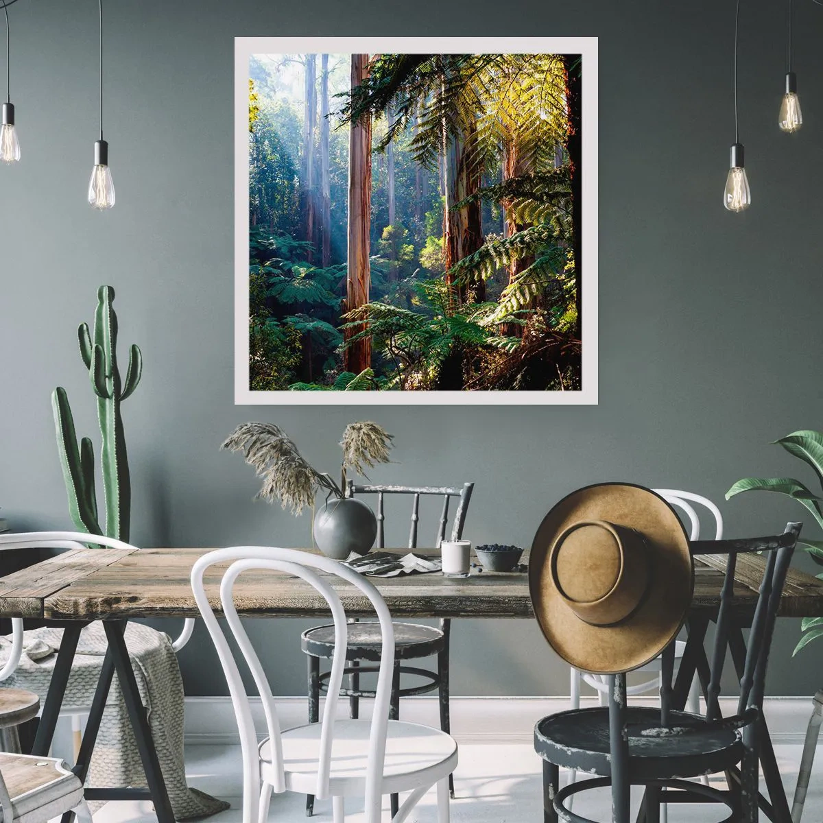 Poster - O poveste din pădure - 50x50 cm