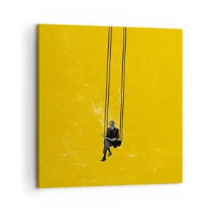 Tablou pe pânză - O zi ca oricare alta - 60x60 cm