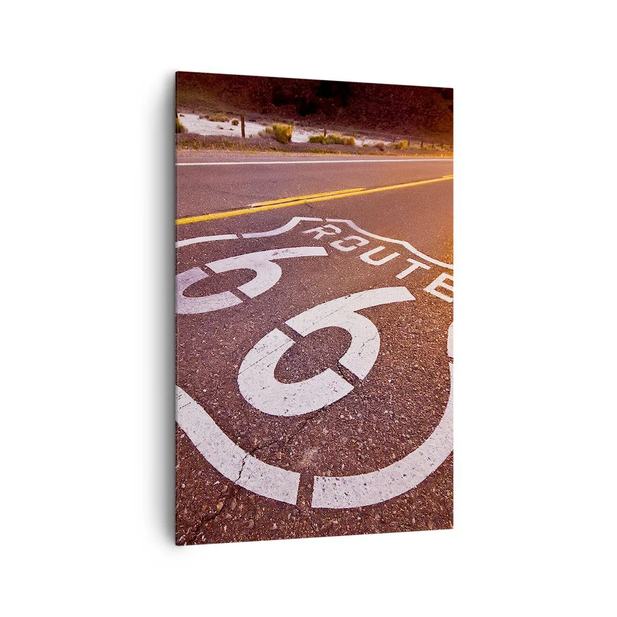 Tablou pe pânză - Celebrul Route 66 - 80x120 cm