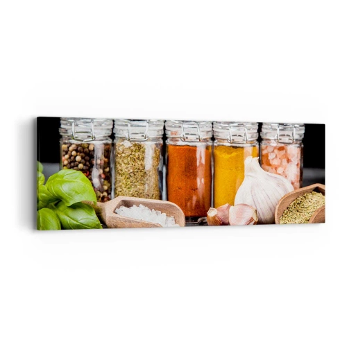 Tablou pe pânză - Pentru a da un gust vieții - 90x30 cm