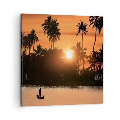 Tablou pe pânză - Timp de relaxare - 50x50 cm