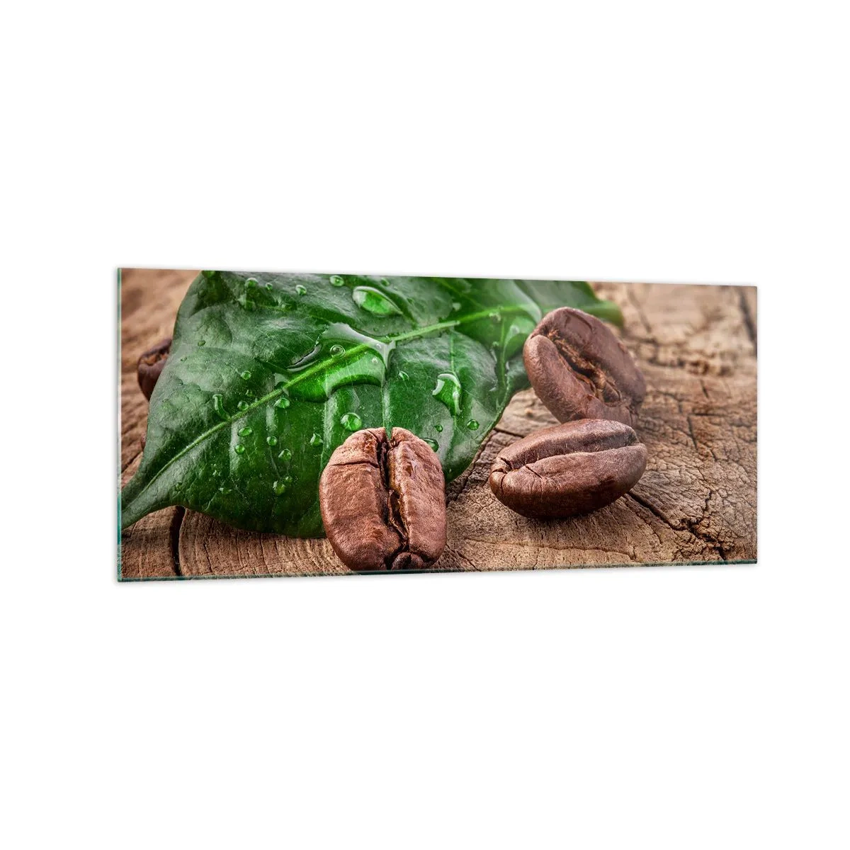 Tablou pe sticlă - Cea mai adevărată și închisă la culoare - 120x50 cm