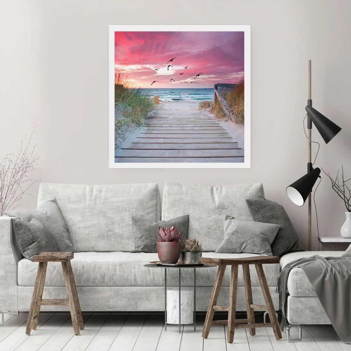 Poster - Impresie baltică - 30x30 cm