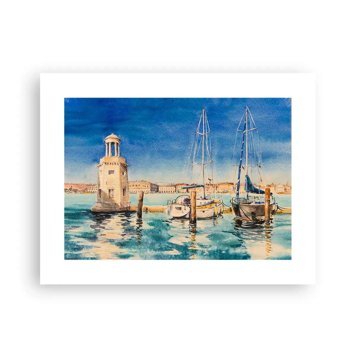 Poster - Laguna însorită - 40x30 cm