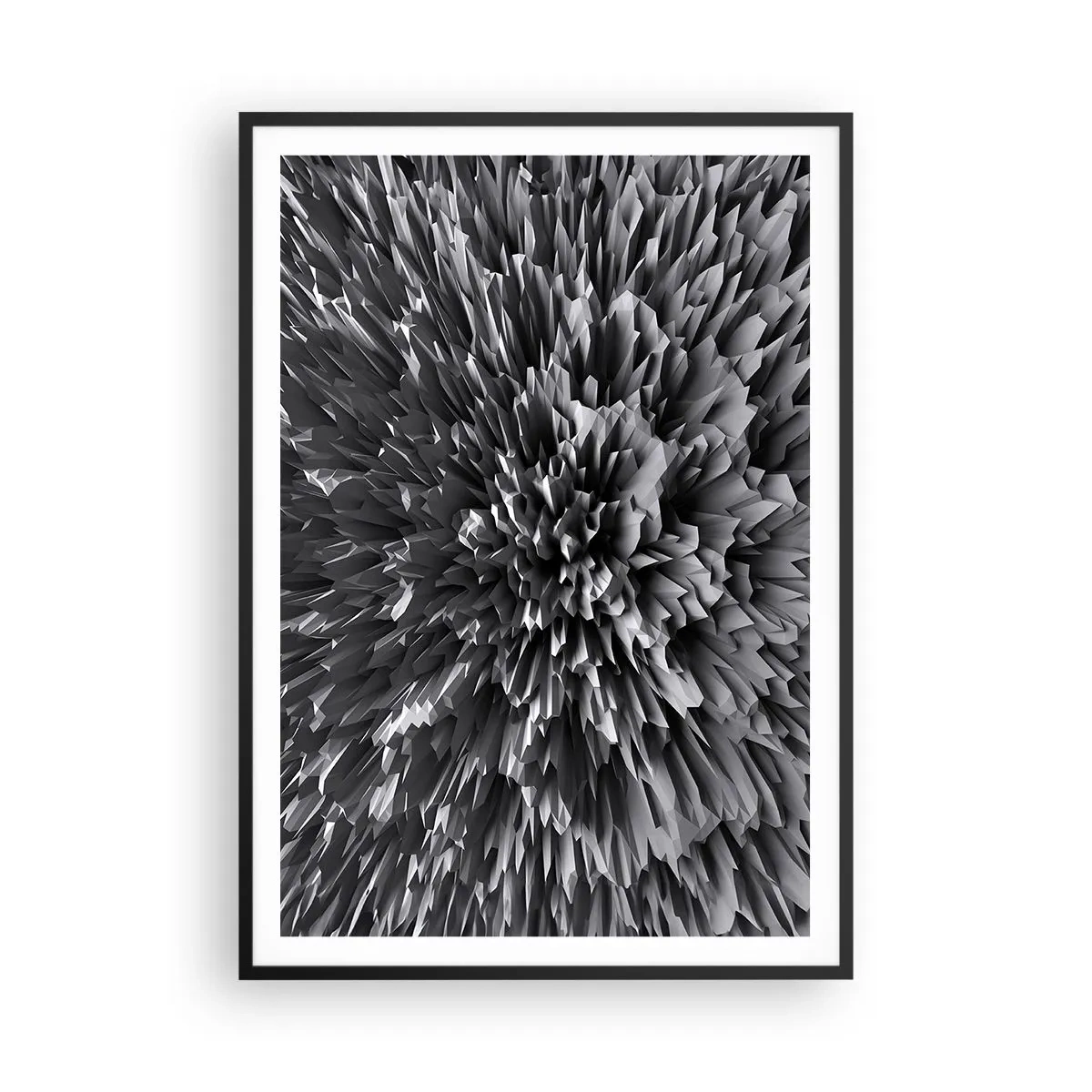 Poster în ramă neagră - Mai ascuțit nu se poate - 70x100 cm