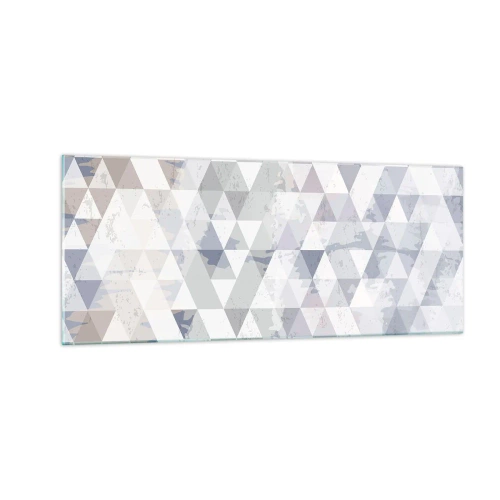 Tablou pe sticlă - În ritm de trei - 100x40 cm