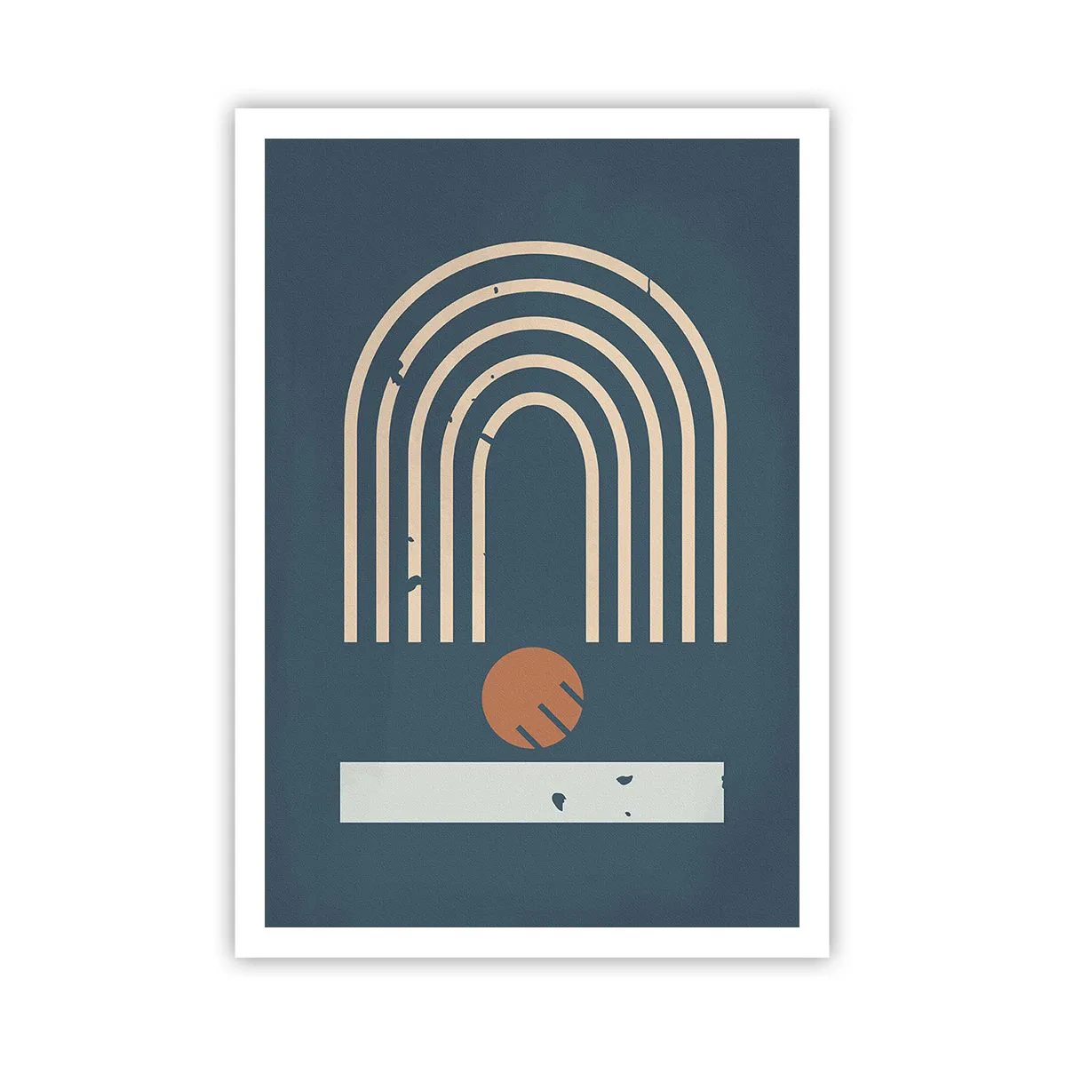 Poster - Geometrie în funcție de rodie - 70x100 cm