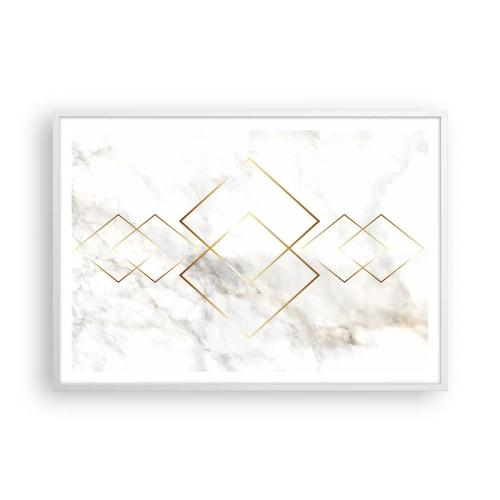 Poster în ramă albă - Vedere spre infinit - 100x70 cm