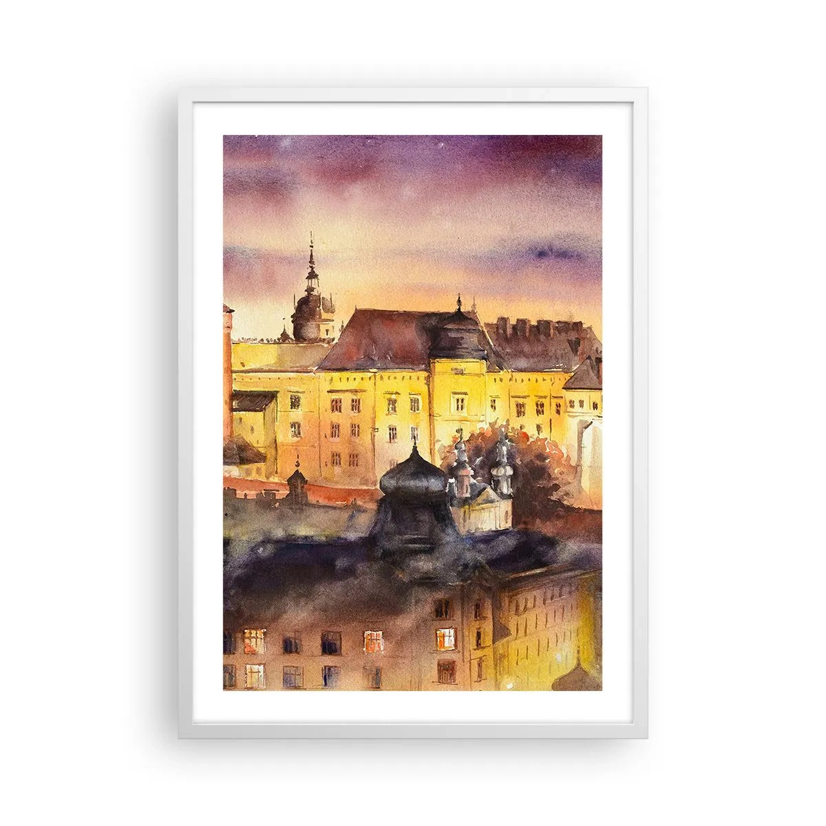 Poster în ramă albă - Poveste și basm - 50x70 cm