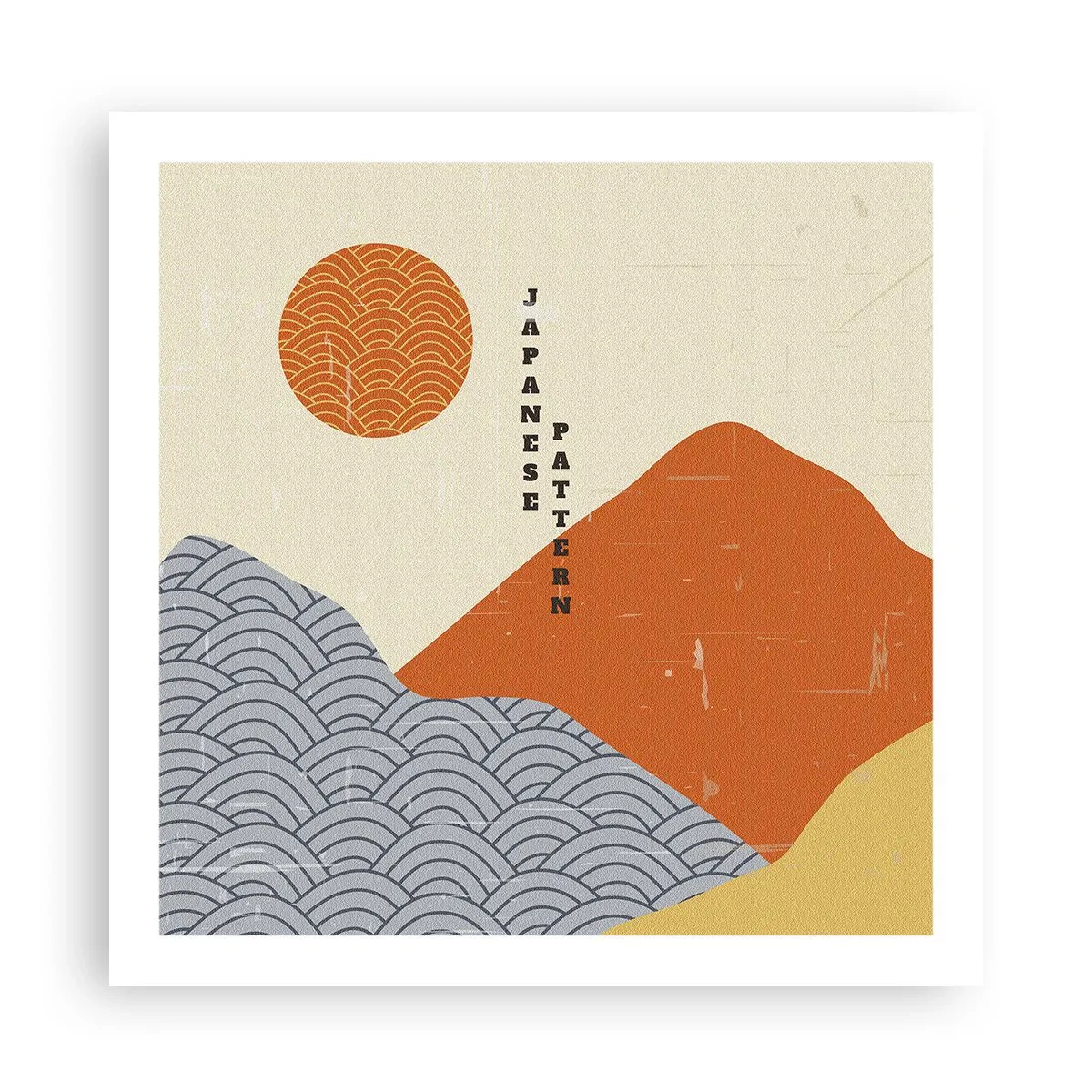 Poster - În stil japonez - 60x60 cm