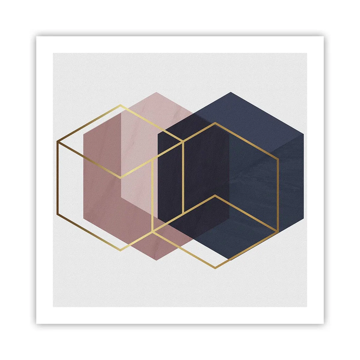 Poster - Puterea simplității - 60x60 cm