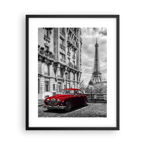 Poster în ramă neagră - Prădător în oraș - 40x50 cm