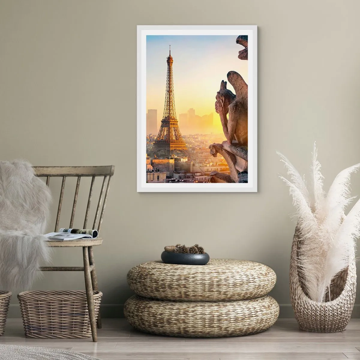 Poster în ramă albă - S-au schimbat multe... - 70x100 cm