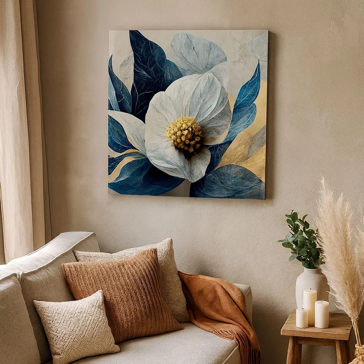 Tablou pe pânză - Are o inimă de aur - 30x30 cm