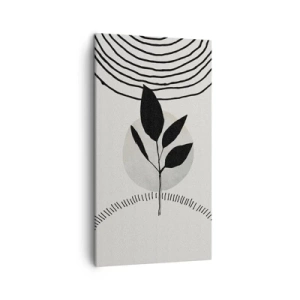 Tablou pe pânză - Compoziție: ritualurile naturii - 45x80 cm