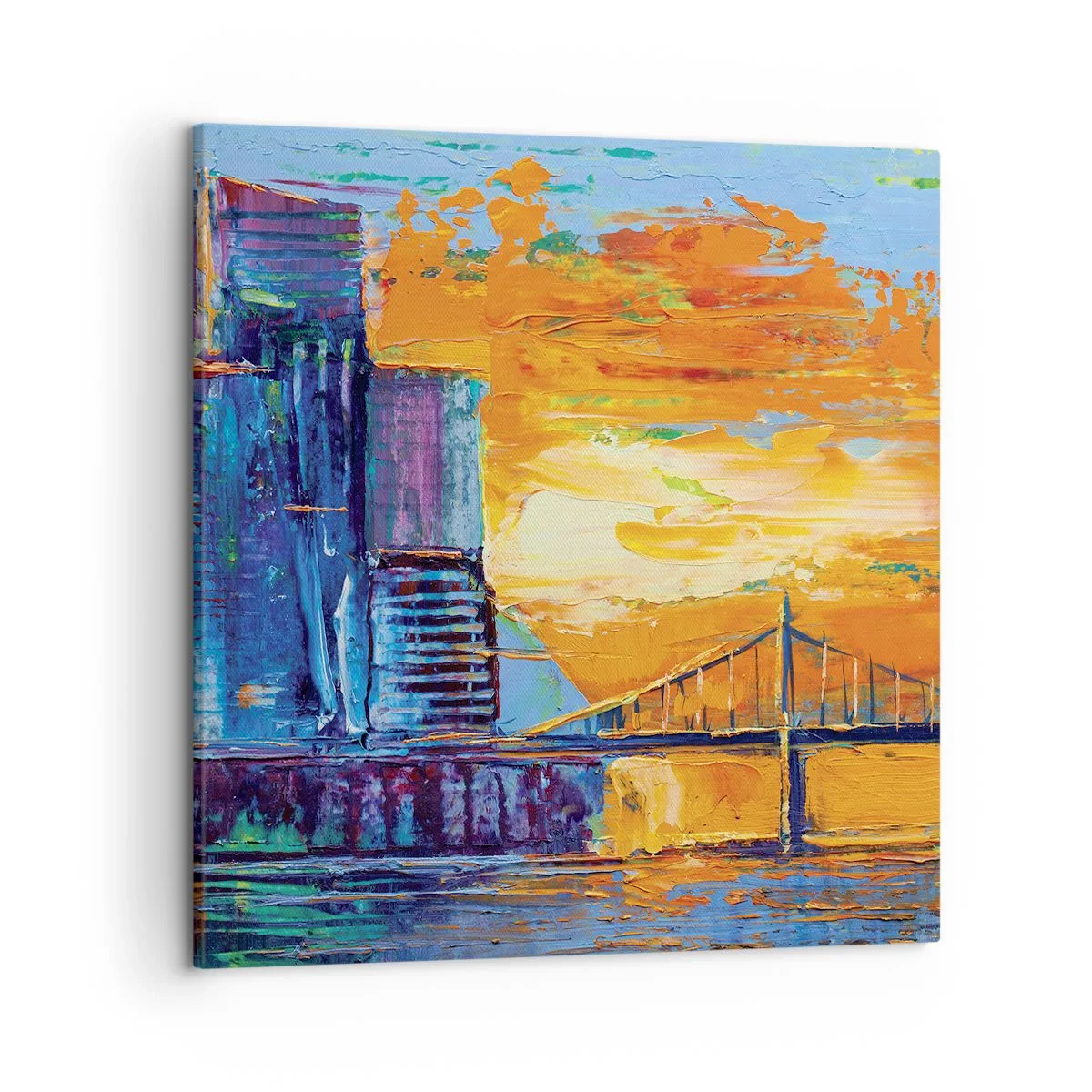 Tablou pe pânză - Cultură și natură - 50x50 cm