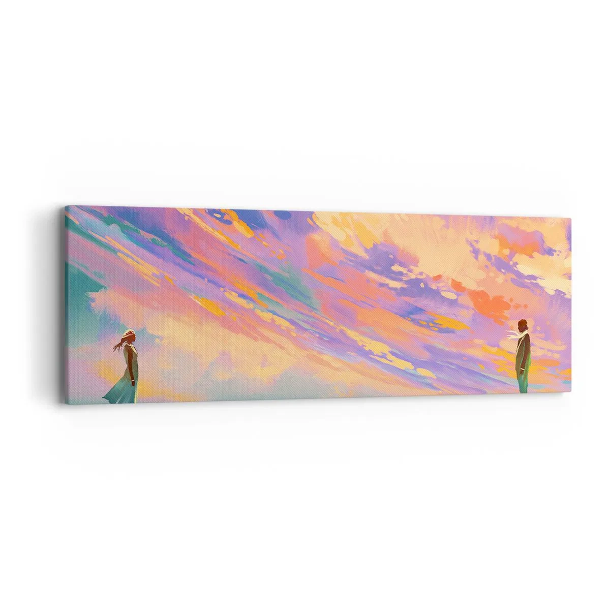 Tablou pe pânză - Puterea de atracție - 90x30 cm