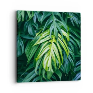 Tablou pe pânză - Scufundă-te în prospețime - 40x40 cm