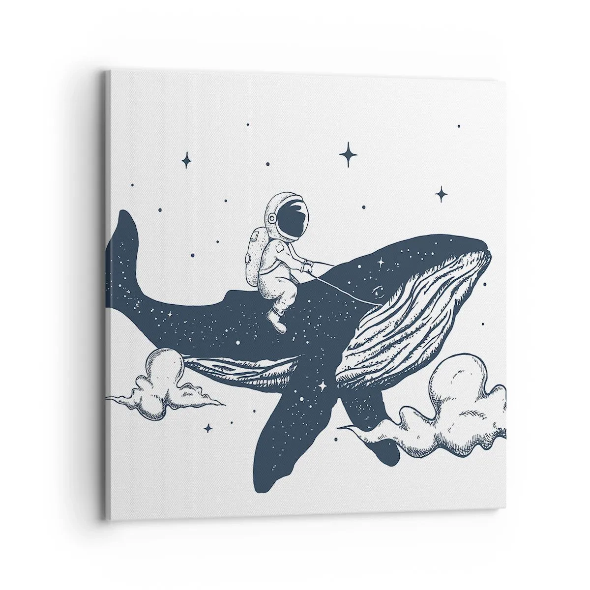 Tablou pe pânză - Aventura spațială - 70x70 cm