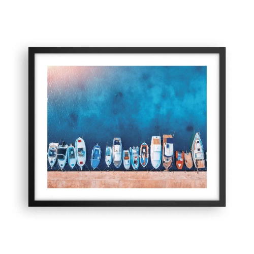 Poster în ramă neagră - Aliniere - 50x40 cm