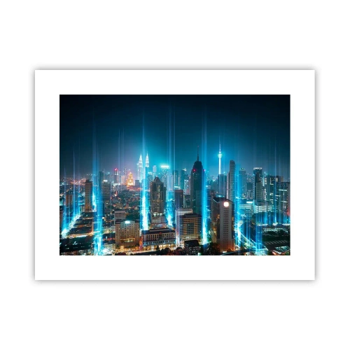 Poster - Prin Berlin spre cer - 40x30 cm