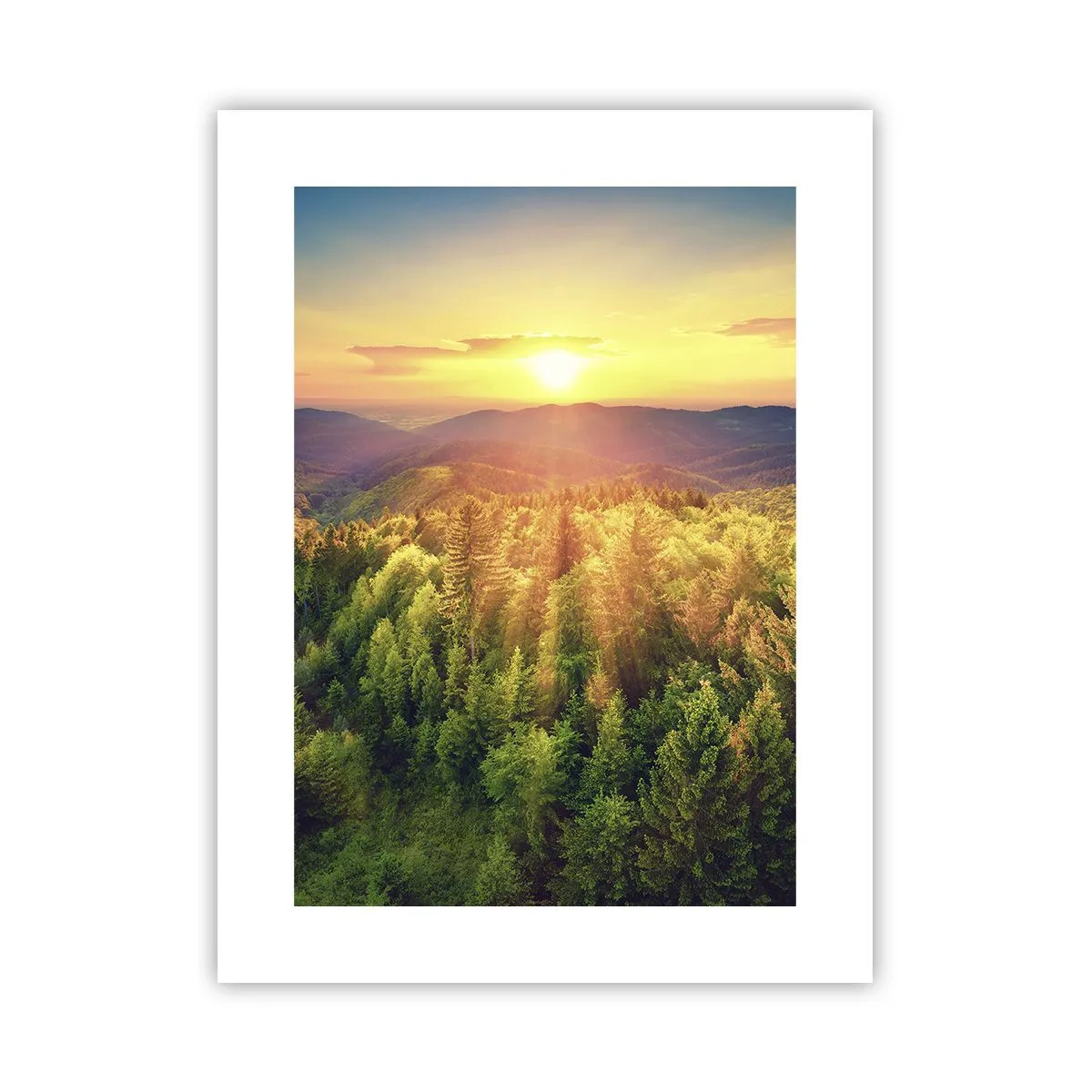 Poster - Vârfuri și culmi - 30x40 cm