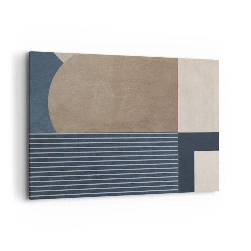 Tablou pe pânză - Compoziție de simplitate și rotunjime - 100x70 cm