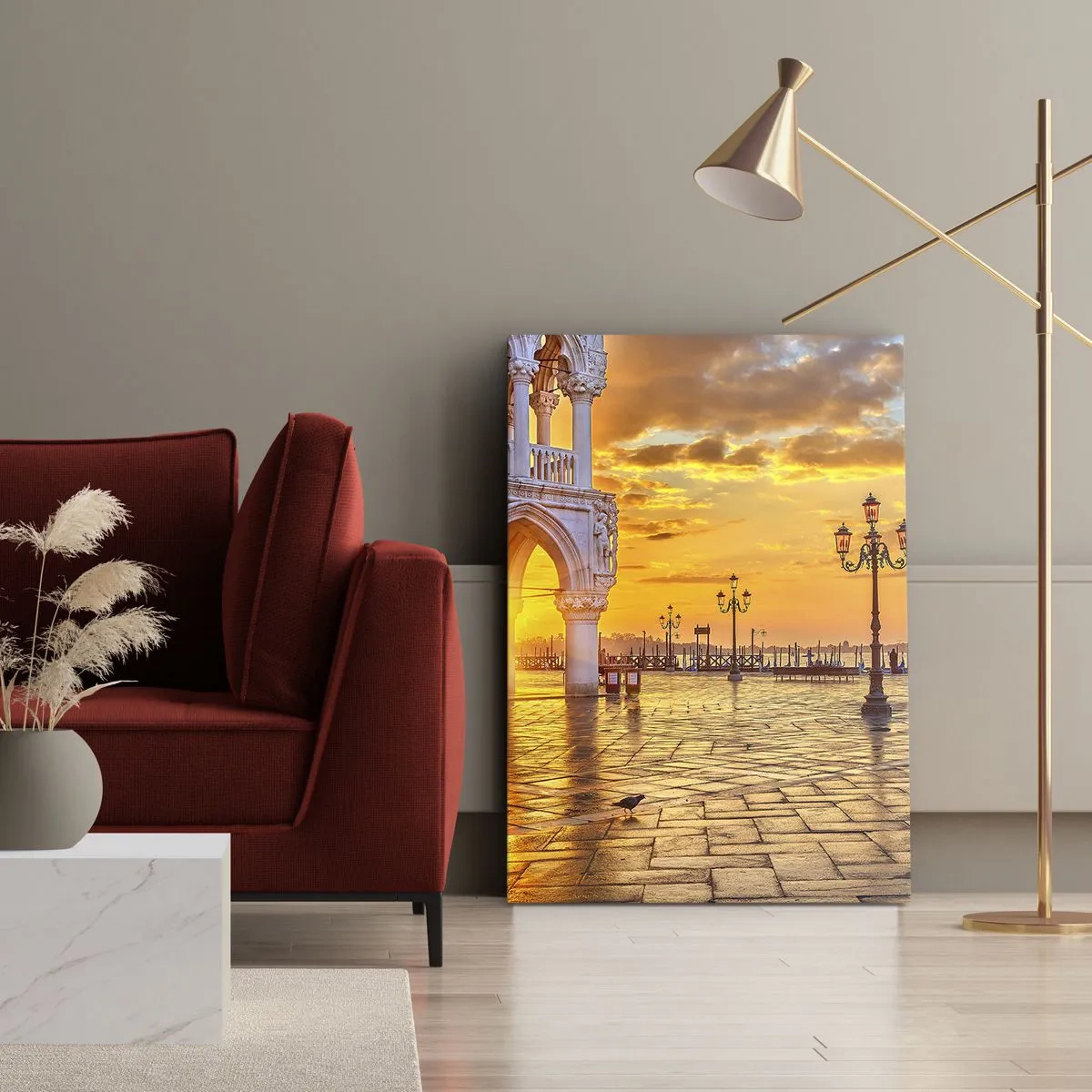 Tablou pe pânză - Unde este toată lumea? - 50x70 cm