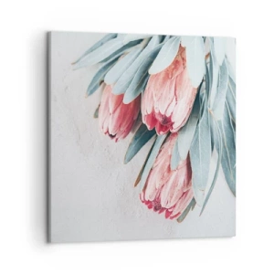 Tablou pe pânză - Rușinate de propria lor frumusețe - 50x50 cm