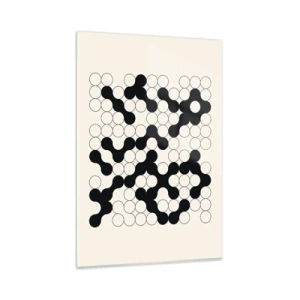 Tablou pe sticlă - Joc chinezesc - o variație - 80x120 cm