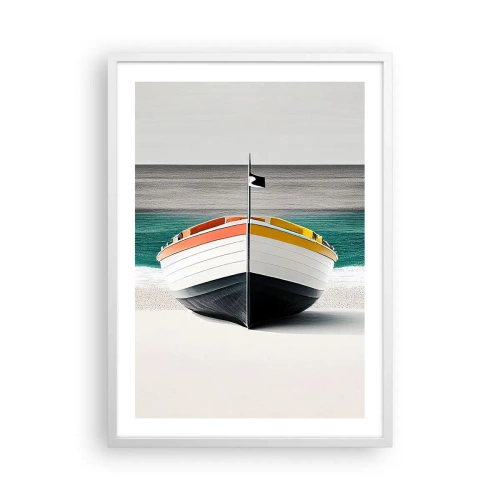 Poster în ramă albă - În locul ei - 50x70 cm