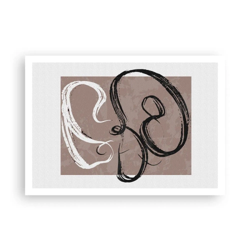 Poster - Compoziția - căutarea plenitudinii - 100x70 cm