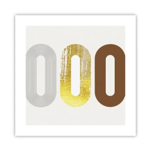 Poster - Ooo! - 40x40 cm