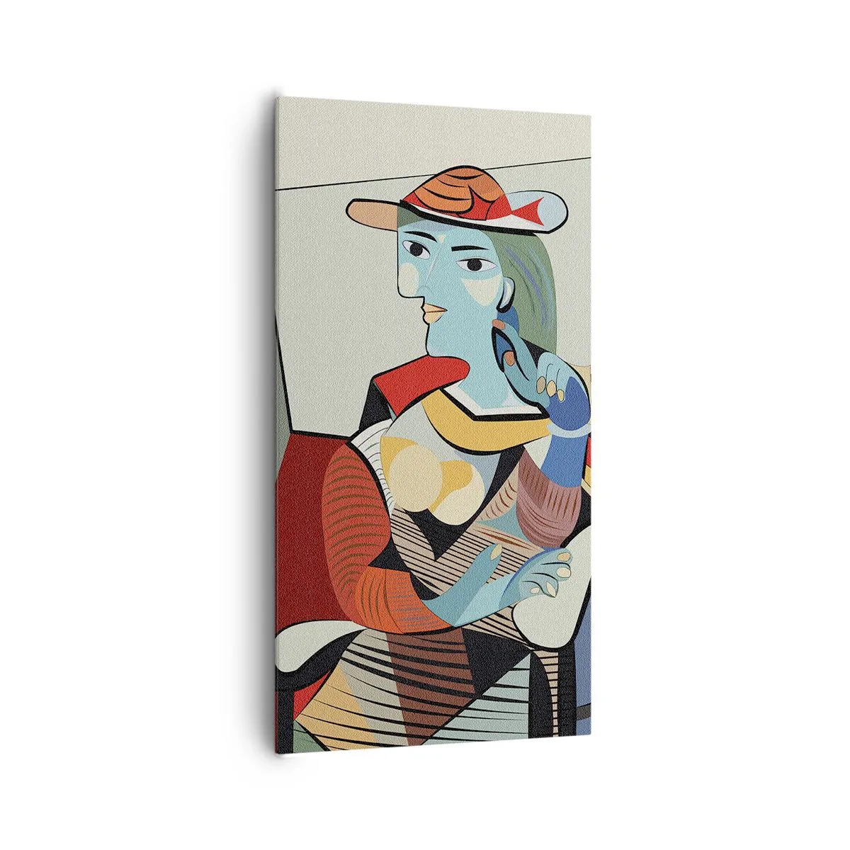 Tablou pe pânză - Prin ochii lui Picasso - 65x120 cm