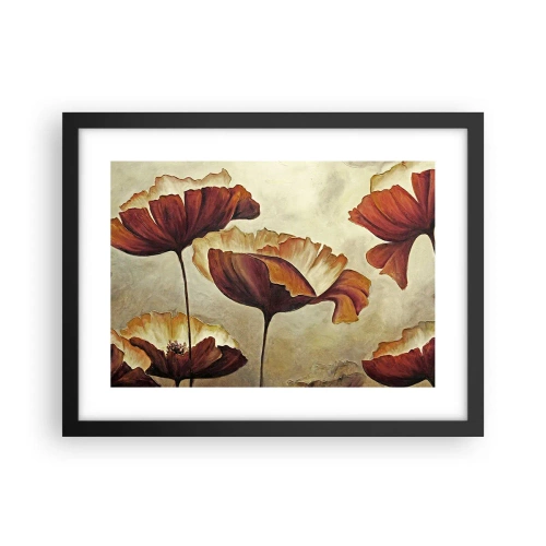 Poster în ramă neagră - Lunca - 40x30 cm