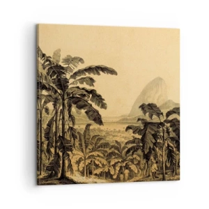 Tablou pe pânză - În stil colonial - 60x60 cm